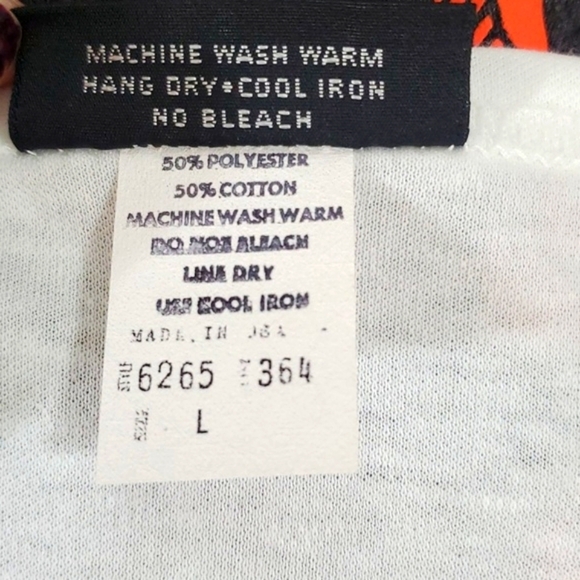 🆕️NWT 90s Vintage Jordana Rainbow Heart Neck Single Stitch Pride Tee USA Made - Picture 14 of 15